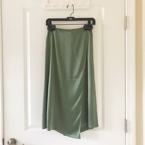 Vince silk skirt